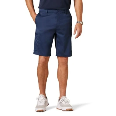 Imagen de Amazon Essentials Pantalón corto cargo de golf corte clásico 25 cm (disponible en tallas grandes y largos especiales) Hombre, Azul Marino, 34W