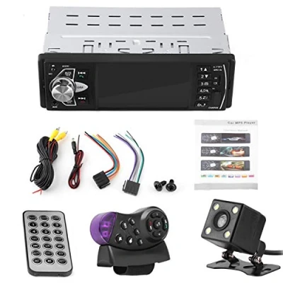 Imagen de MP5 para automóvil, Fydun Reproductor de 4 Pulgadas con Bluetooth HD Manos Libres automóvil Video Radio FM AUX TF Control Remoto USB(con cámara)