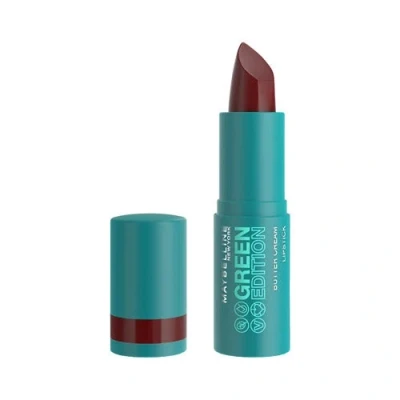 Imagen de Maybelline New York Green Edition Barra de Labios con color cremoso y alta pigmentación, Tono 01 Ecliptic