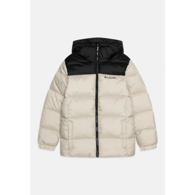 Imagen de Columbia Puffect Hooded Unisex Chaqueta de invierno para niños, Talla: 116, Dark stone