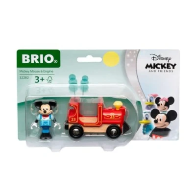 Imagen de BRIO Mickey Mouse y Locomotora