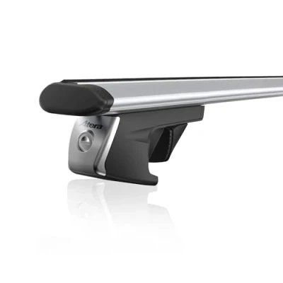 Imagen de Atera 048237 Portabicicletas de Techo Signo RT, con Perfil aerodinámico para Coches Barras autoportantes, Acero 137 cm