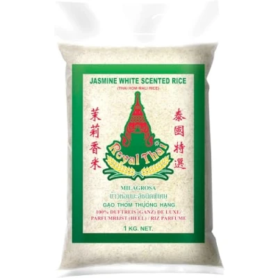 Imagen de ROYAL THAI RICE Arroz Jazmín Grano Largo 10 X 1 KG Multipack