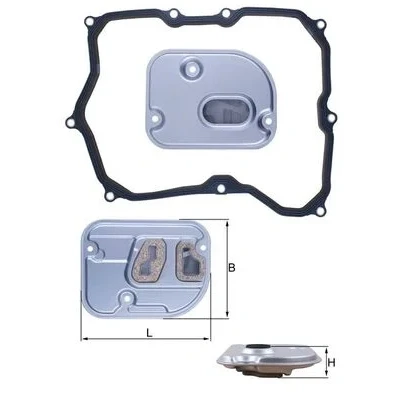 Imagen de MAHLE ORIGINAL HX 236D Filtro Caja de Cambios Automatica con junta VOLKSWAGEN: Tiguan I, Passat CC