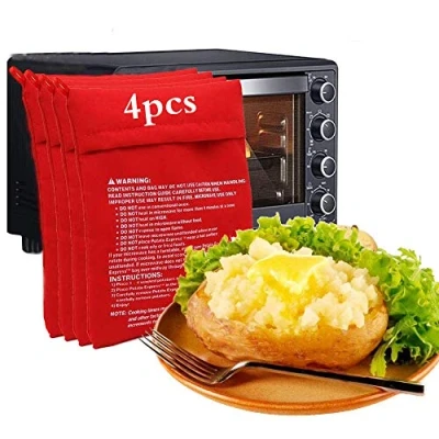 Imagen de Bolsa de Patata Microondas,Microondas Chaqueta,Bolsa Papas para Microondas,Bolsa Cocina Perfecto Patatas,Patatas Patatas Pequeñas