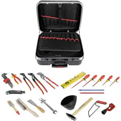 Imagen de KNIPEX Maleta de Herramientas BIG Basic Move, Fontanería, 00 21 06 HK S