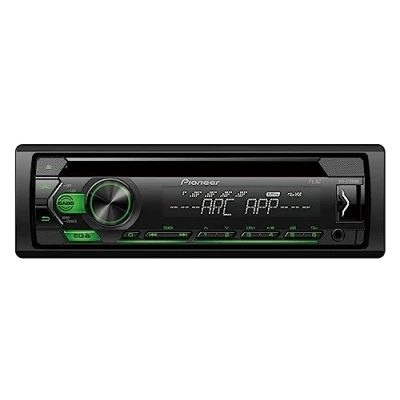 Imagen de Pioneer DEH S120UBG Autoradio con CD 1 DIN sintonizador RDS, iluminación verde, USB y Aux In