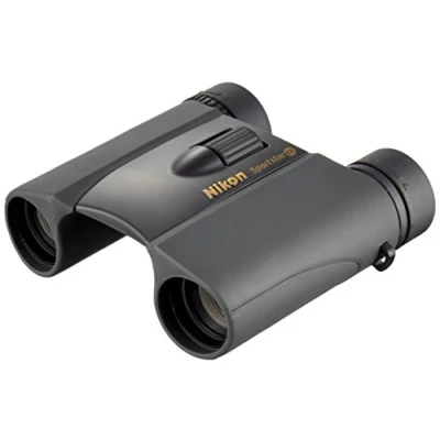 Imagen de Nikon Aculon Sportstar EX 8X25 DCF WP Binoculares (ampliación 8X, Objetivo 25 mm, pupila Salida 3,1 mm), Color Gris Oscuro