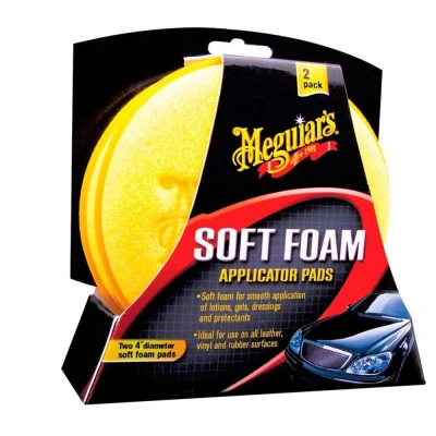 Imagen de Meguiar&#039;s Soft Foam Esponja Suave para Coche, Pack of 2