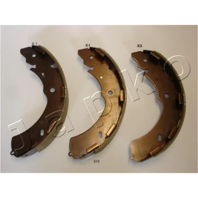 Imagen de JAPKO 55510 Zapatas de Freno Eje trasero 300 50 MITSUBISHI: L200 / Triton IV Pick up, V up