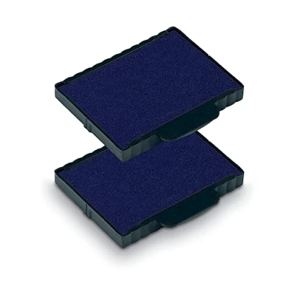 Imagen de Almohadilla de Tinta Trodat 6/57 para Sellos Autoentintables Professional 5207 y 5470 Recambio, Azul, blíster 2u.
