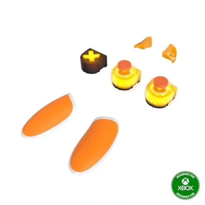 Imagen de Thrustmaster ESWAP X LED Orange CRYSTAL Pack de 7 Módulos Retroiluminados Naranjas Compatible con