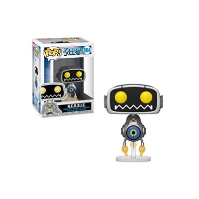 Imagen de Funko Pop! Marvel: Fantastic Four H.E.R.B.I.E H.E.R.B.I.E. Figura de Vinilo Coleccionable Idea Regalo Mercancia Oficial Juguetes para Niños y Adultos Comic Books Fans