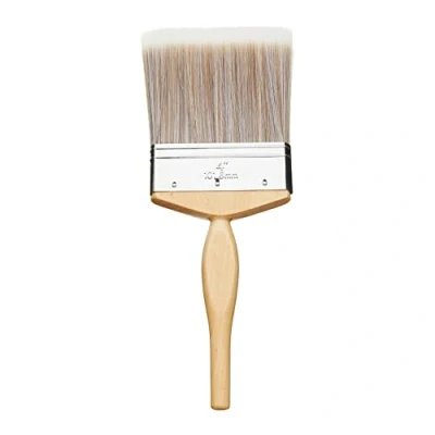 Imagen de Fit For The Job Pincel de Pintura Diamante para Bricolaje 4 Pulgadas un Acabado Suave con Pinturas en emulsión, Brillantes y satinadas &quot;100 mm