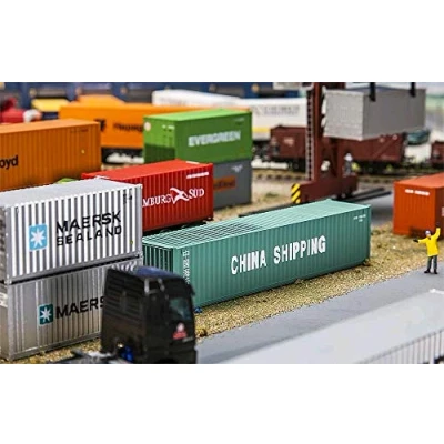 Imagen de Faller FA 180844 40 Container China Shipping, Accesorios para el diseño de ferrocarril, Modelo