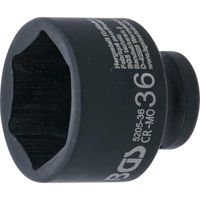Imagen de BGS 5205 36 Llaves de vaso impacto hexagonal entrada 12,5 mm (1/2&quot;)