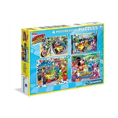Imagen de Clementoni Mickey y los Superpilotos Puzzle Progresivo