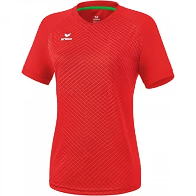 Imagen de Erima Madrid 2.0 Maglietta da Donna, T shirt, 3132112, Colore: rosso, 38