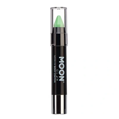 Imagen de Moon Glow Crayón corporal en barra de pintura UV neón para rostro y cuerpo Verde pastel 3.5g