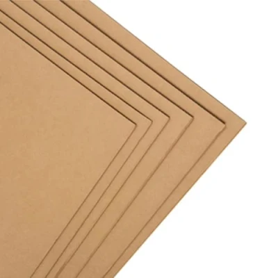 Imagen de hojas de cartón corrugado A3 para embalar, envío, artes y manualidades. 3 mm grosor, kraft (297 x 420 mm), grandes, tablas protectoras (6)