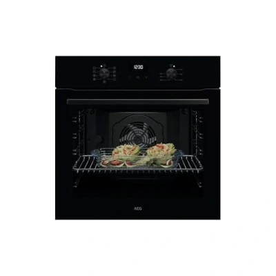 Imagen de Horno AEG TU5AB20WSK, Multifunción, Limpieza por agua, 72 l, Display LED, 60 cm, Negro