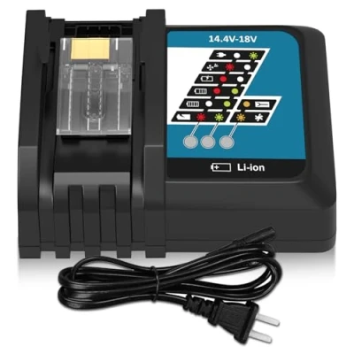 Imagen de DC18RC 7.0Ah Ladegerät Ersatz für Makita 14.4V 18V Li ion BL1815 BL1830 BL1840 BL1850 BL1415 BL1430 BL1440
