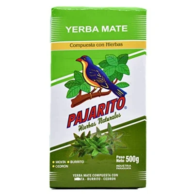 Imagen de Yerba mate Pajarito Compuesta a base de hierbas 500gr