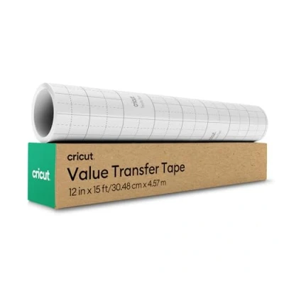 Imagen de Cricut Value Rollo de cinta transferencia, 12 pulgadas x 15 pies (1)