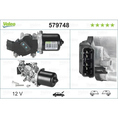 Imagen de VALEO 579748 Motor del Limpiaparabrisas 12 delante para vehíc. con volante a la izquierda ORIGINAL PART NISSAN: Note I