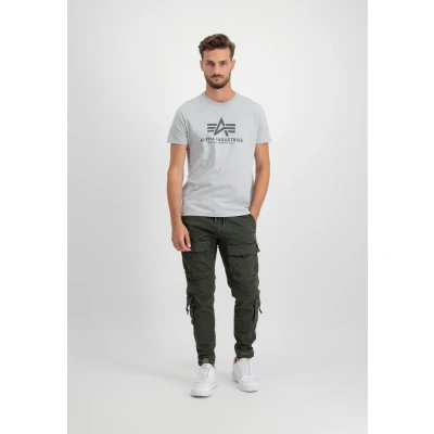 Imagen de Alpha Industries Camiseta estampada, Hombre, Talla: XXL, Pastel grey