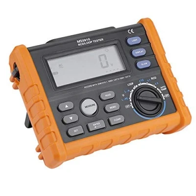 Imagen de Akozon Medidor de Resistencia digital RCD Tester Leakage Switch lazo Voltaje CA Frecuencia（PM5910）
