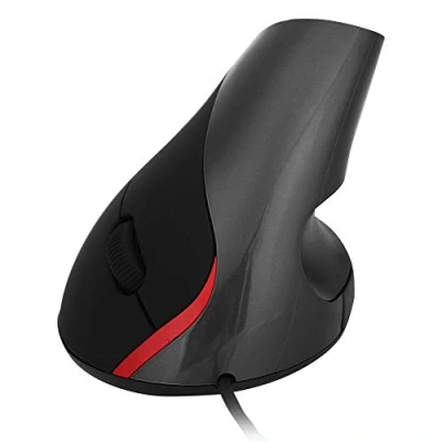 Imagen de Tosuny Ratones ergonómicos, 3200DPI Gaming Mice Mouse USB Vertical Mouse, Wrist Rest para PC Laptop(Negro)