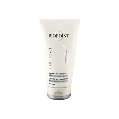 Imagen de Biopoint Daily Force Acondicionador para el cabello multiacción lavados frecuentes, acción desenredante y fortalecedora, proporciona protección suavidad, 150 ml