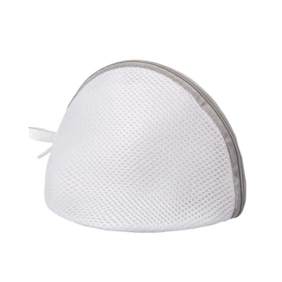 Imagen de bolsa de malla para la colada con sujetador, diseño cremallera lisa, lavandería ropa delicada, lavandería, (15 cm