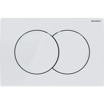 Imagen de Geberit Placa de accionamiento Delta01, blanco 115.107.11.1