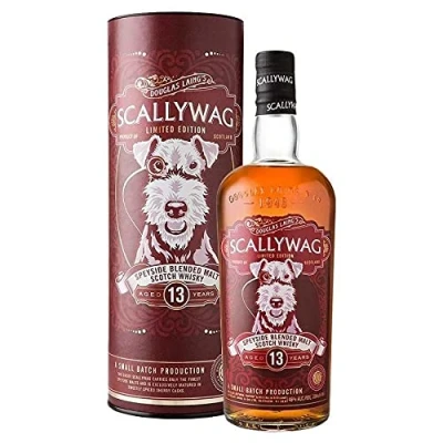 Imagen de EL SCALLYWAG DE DOUGLAS LAING 13 AÑOS SPEYSIDE MEZCLÓ WHISKY ESCOCÉS MALTA 70 CL EN UNA CAJA