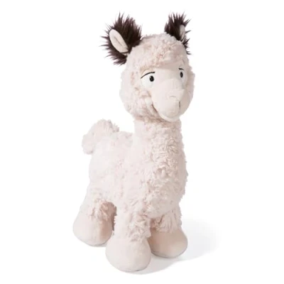 Imagen de NICI Peluche Alpaca Elli Paka 25cm Blanco Juguete Hecho de Suave Tejido Peludo para abrazar y Jugar, niños Adultos, Gran Idea Regalo