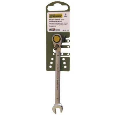 Imagen de PROXXON 23 130 2223130 Llave combinada carraca conmutable 8 mm, Metal, 8mm