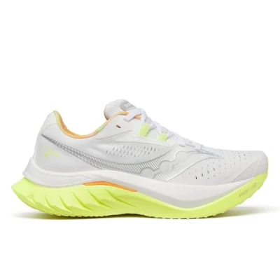 Imagen de Saucony Tenis Endorphin Speed 4 para mujer, Blanco/Sunny, 41 EU