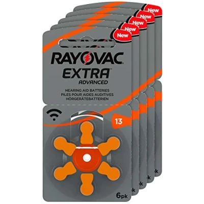 Imagen de RAYOVAC Pilas para audífonos (13 Unidades, 1,45 V, 310 mAh, 5 6 Unidades)