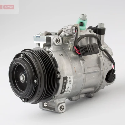 Imagen de DENSO DCP17148 Compresor de Aire Acondicionado 6SBU16C 12 PAG 46 R 134 a con acoplamiento magnético MERCEDES BENZ: Clase E Berlina, GLK