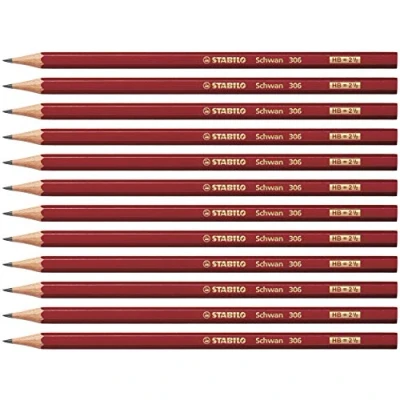Imagen de Lapices de grafito stabilo swano 306 hb unidad