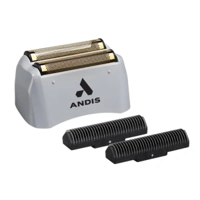 Imagen de Andis 17280 ProFoil Recambio de papel titanio y cortadores interiores, color gris