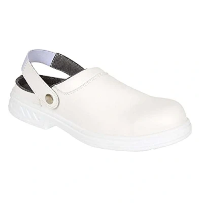 Imagen de Portwest Zueco De Seguridad Steelite Sb Ae Wru, Tamaño: 37, Color: Blanco, FW82WHR37