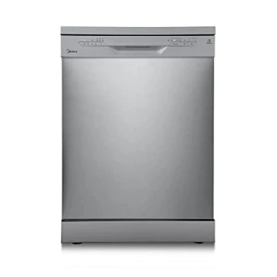 Imagen de Midea SF 3.60N PRO Lavavajillas, 14 servicios, wifi, lavavajillas de instalación libre, empotrable, 5 modos limpieza, 47 dB, inicio diferido 3/6/9 h, acero inoxidable, plata