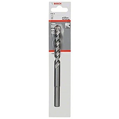 Imagen de Bosch Professional 1x broca para hormigón CYL 3, hormigón, Diámetro 13 x 90 150 mm, accesorios taladro percutor, Negro