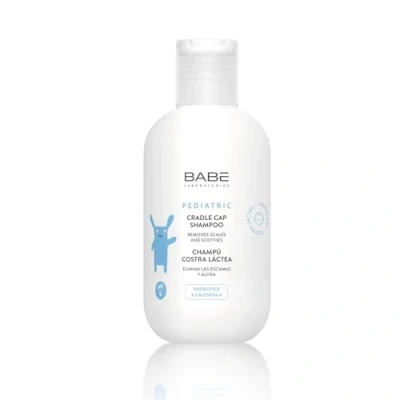 Imagen de LABORATORIOS BABÉ Champú Costra Láctea Pediátrico 200 ml para bebé y Niños Regula Producción de Sebo Elimina la Descamación Farmacia el Cuero Cabelludo Bebés