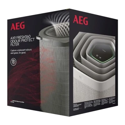 Imagen de AEG Filtro antiolores, gases para purificador de Aire AX91 604, neutraliza hasta 99,9% , vida útil 2 años