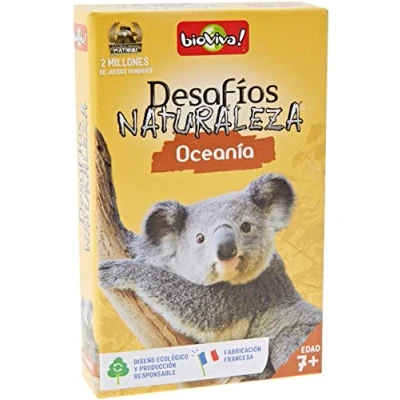 Imagen de Bioviva Juego Cartas Desafios de la Naturaleza Oceania Español