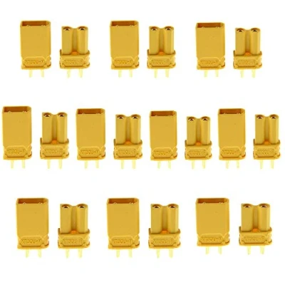 Imagen de 10 Pares Amass XT30U (Actualización XT30) Macho Hembra Enchufes Conectores de Bala Adaptador Corriente para Batería RC Lipo
